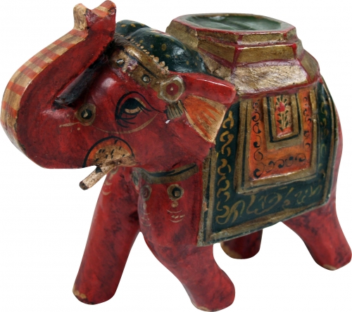 Elefanten Figur aus Fundholz handgeschnitzt und bemalt, im Afrika-Deko-Shop München online kaufen Afrika-Deko-Shop München: Elefanten Figur aus Fundholz handgeschnitzt und bemalt, Tierskulptur