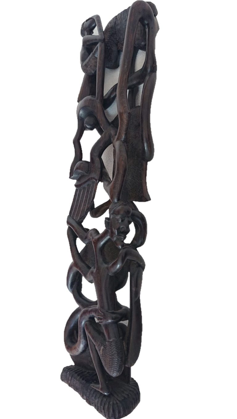 Afrikanisches Kunsthandwerk, einmalige Figuren und Skulpturen, handgefertigte Unikate im Afrika-Deko-Shop kaufen Afrikanische Figur Wohn Accessoires im Afrika-Deko-Shop kaufen