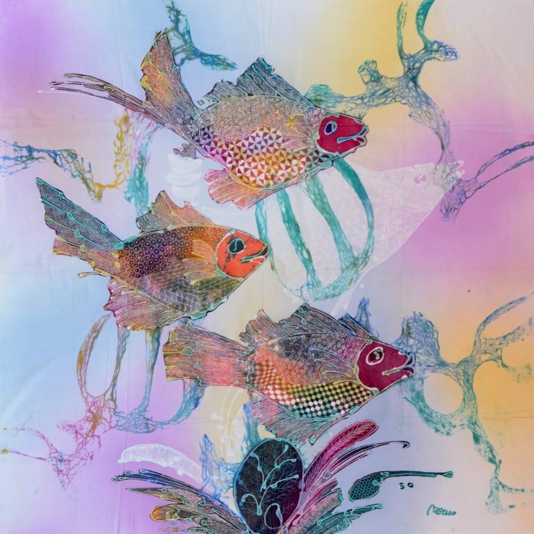 Batik Bilder aus Naturmaterial, einzigartige Unikate für die WohnDeko Batik Bilder im Afrika-Deko-Shop, Wohndeko mit Stil und Charakter
