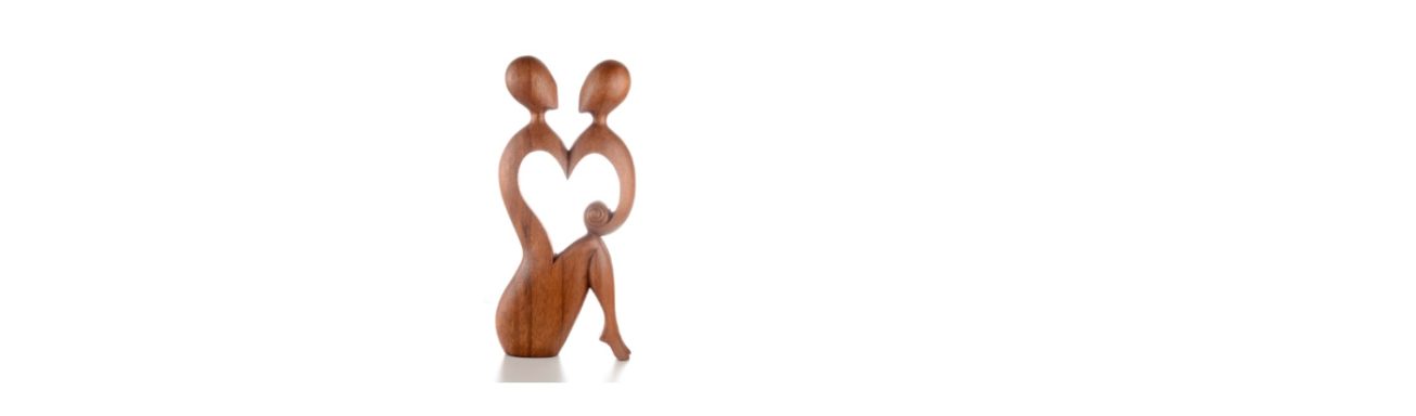 Liebespaar Figuren im Afrika-Deko-Shop Afrika-Deko-Shop für besondere Wohnideen mit Charakter, Liebespaar Figuren mit Liebe hier kaufen