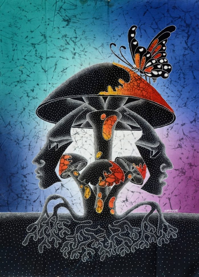 Afrika-Deko-Shop: Batik Stoffbilder mit einzigartigen Motiven und tollen Naturfarben im Afrika-Deko-Shop kaufen Batik Stoffbilder aus natürlichen Farben im Afrika-Deko-Shop kaufen